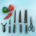 مجموعة سكين المطبخ المتينة المحترفة